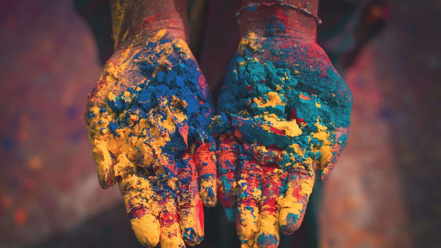 Colourful hands — Ellerston